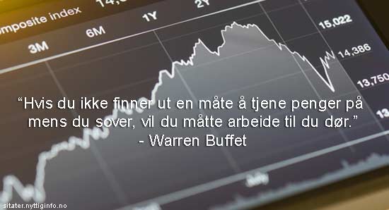 Warren Buffett sitater